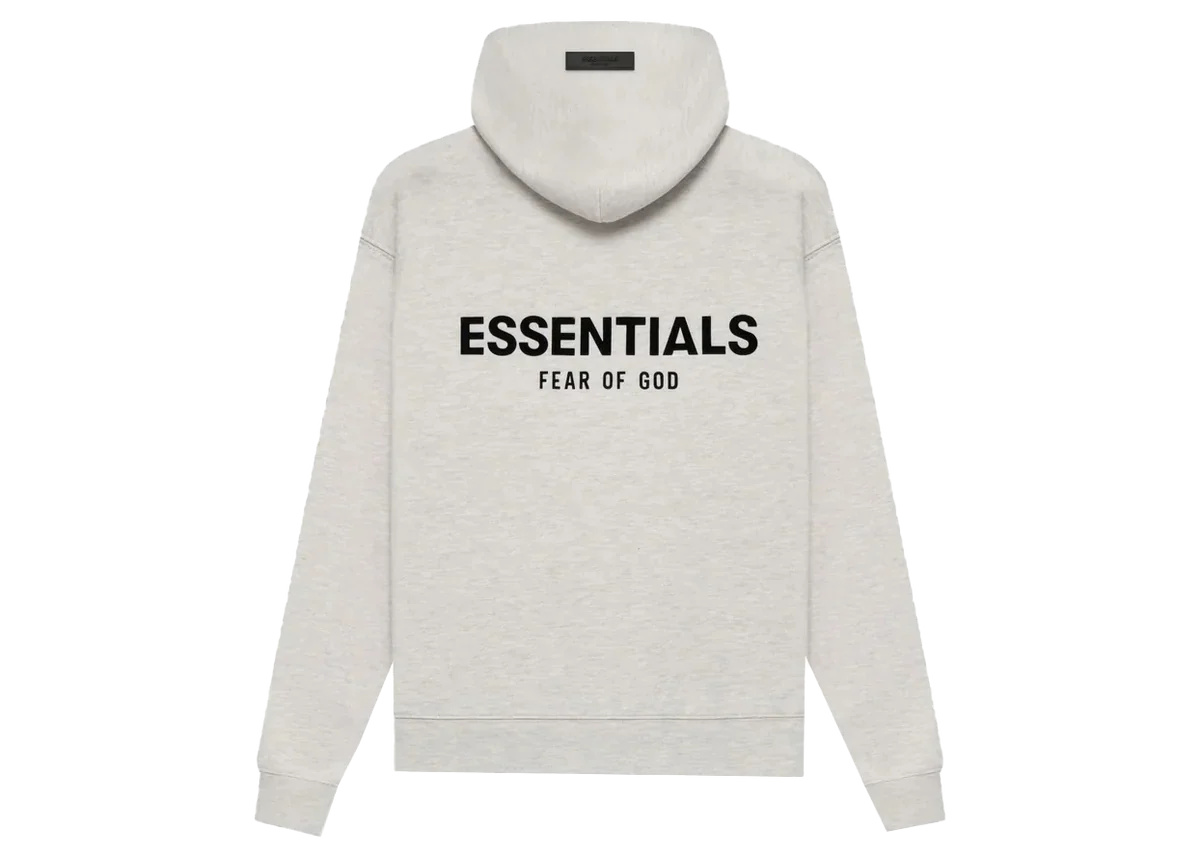 Hoodie Fear of God Essentials Blanca